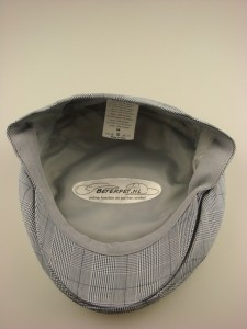 Klassieke Ruit Pet Blauw